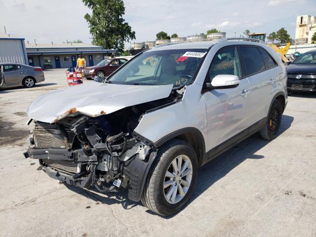 Photo 2 from auction – 2014 KIA SORENTO LX with VIN 5XYKT3A68EG438982