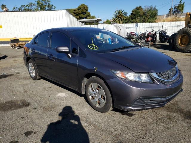 HONDA CIVIC LX 2015 with VIN 19XFB2F56FE268201 - Photo from auction