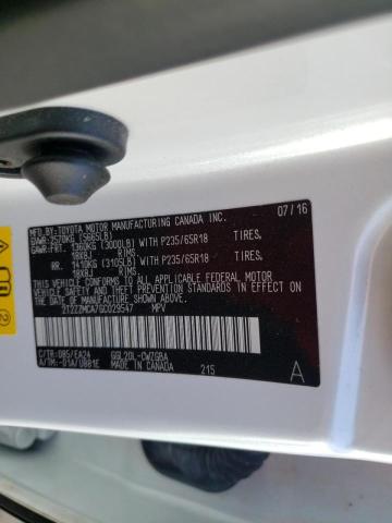 Photo 10 from auction – 2016 LEXUS RX 350 with VIN 2T2ZZMCA7GC029547
