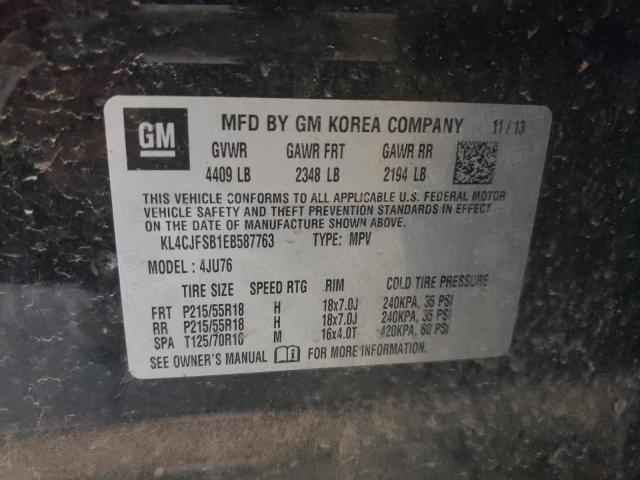 Photo 10 from auction – 2014 BUICK ENCORE CON with VIN KL4CJFSB1EB587763