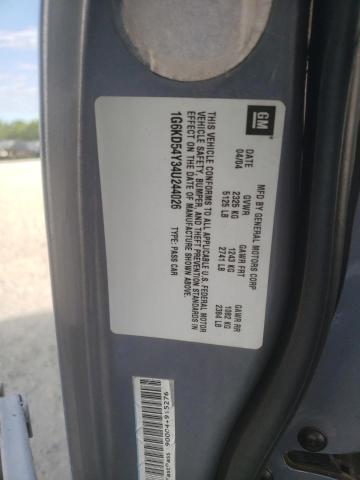 Photo 10 from auction – 2004 CADILLAC DEVILLE with VIN 1G6KD54Y34U244026