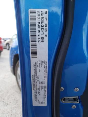 Photo 10 from auction – 2022 JEEP COMPASS LA with VIN 3C4NJCBB3NT119299