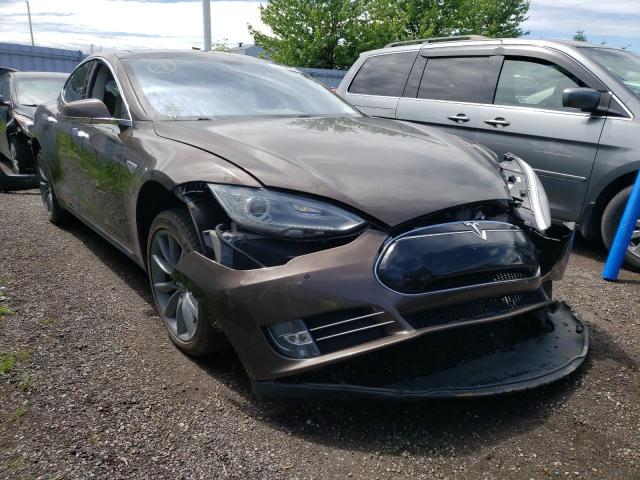 TESLA MODEL S 2014 with VIN 5YJSA1H10EFP41475 - Photo from auction
