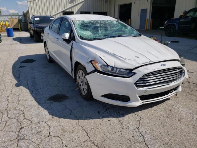 FORD FUSION S 2013 with VIN 3FA6P0G75DR175140 - Photo from auction