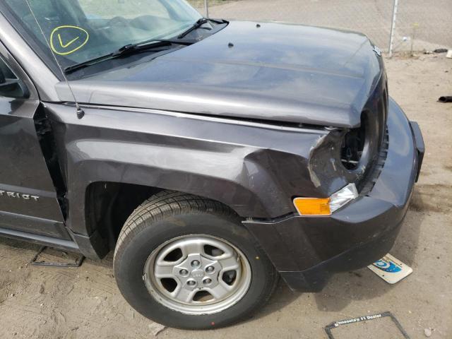 Photo 9 from auction – 2016 JEEP PATRIOT SP with VIN 1C4NJRBB6GD673111