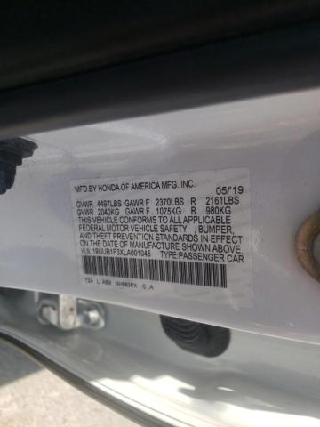 Photo 10 from auction – 2020 ACURA TLX with VIN 19UUB1F3XLA001045