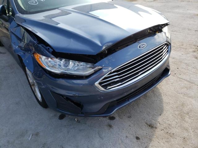 Photo 9 from auction – 2019 FORD FUSION SE with VIN 3FA6P0HD8KR127908
