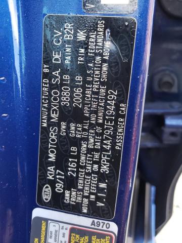 Photo 10 from auction – 2018 KIA FORTE LX with VIN 3KPFL4A79JE194492