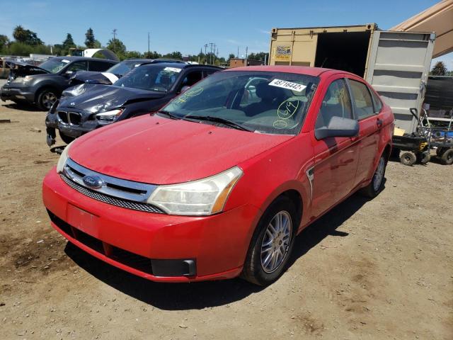 Photo 2 from auction – 2008 FORD FOCUS SE with VIN 1FAHP35N38W209221