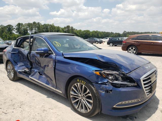 GENESIS G80 2017 with VIN KMHGN4JE2HU176002 - Photo from auction