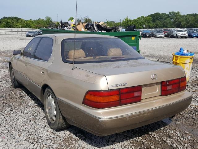 Photo 3 from auction – 1994 LEXUS LS 400 with VIN JT8UF11E7R0188026