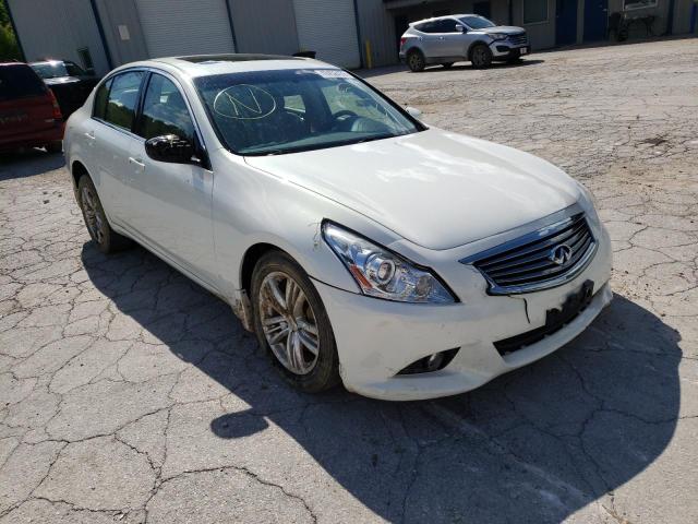 INFINITI G25 2012 with VIN JN1DV6ARXCM730565 - Photo from auction