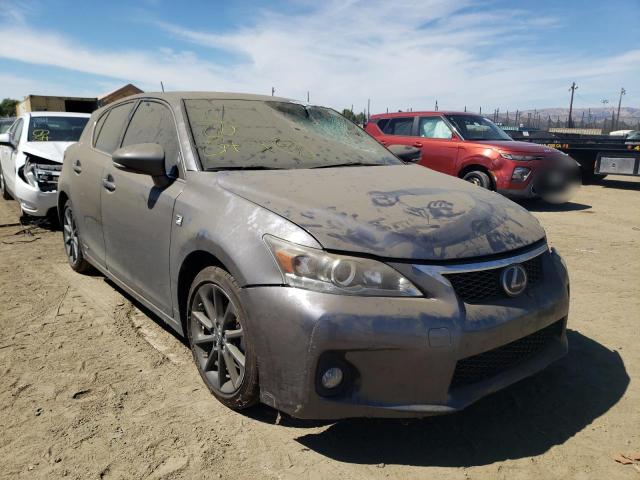 LEXUS CT 200 2012 with VIN JTHKD5BH5C2098916 - Photo from auction