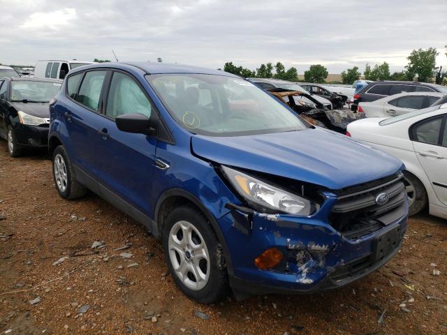 FORD ESCAPE S 2018 with VIN 1FMCU0F78JUD59222 - Photo from auction