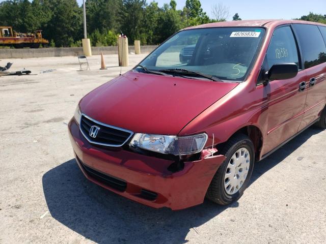 Photo 9 from auction – 2003 HONDA ODYSSEY LX with VIN 5FNRL18543B072510