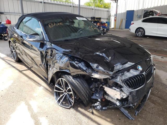 BMW 230I 2021 with VIN WBA2M7C04M7J10450 - Photo from auction
