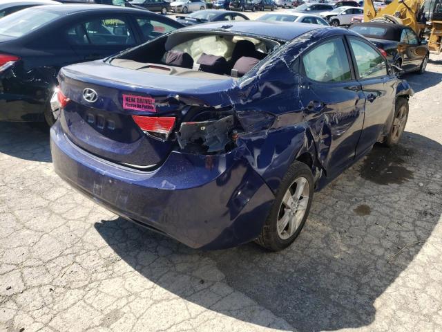 Photo 4 from auction – 2012 HYUNDAI ELANTRA GL with VIN 5NPDH4AE0CH066065