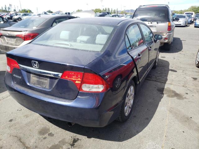 Photo 4 from auction – 2010 HONDA CIVIC LX with VIN 19XFA1F56AE070062