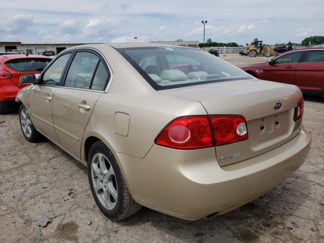 Photo 3 from auction – 2008 KIA OPTIMA LX with VIN KNAGE124885252774