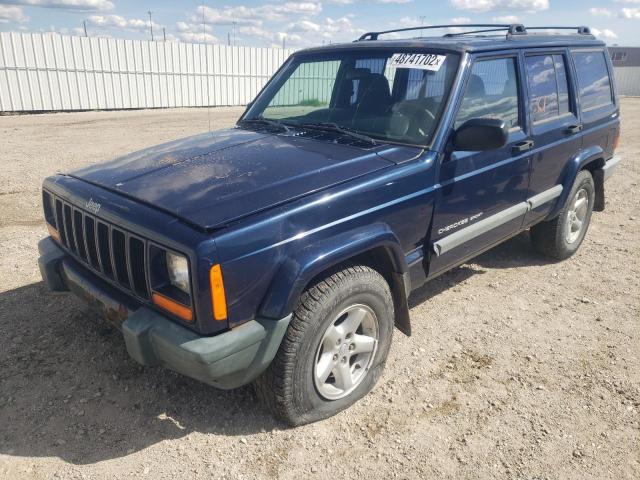 Photo 2 from auction – 2000 JEEP CHEROKEE S with VIN 1J4FF48S0YL186259