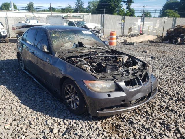 BMW 325 I 2006 with VIN WBAVB13506KX37710 - Photo from auction
