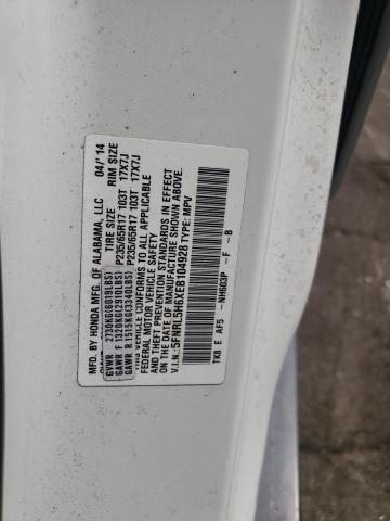 Photo 10 from auction – 2014 HONDA ODYSSEY EX with VIN 5FNRL5H6XEB104928