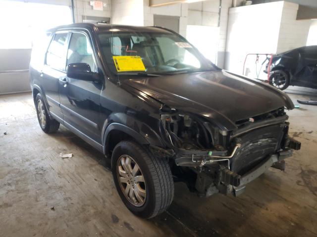 Photo 1 from auction – 2006 HONDA CR-V EX with VIN SHSRD78836U409501