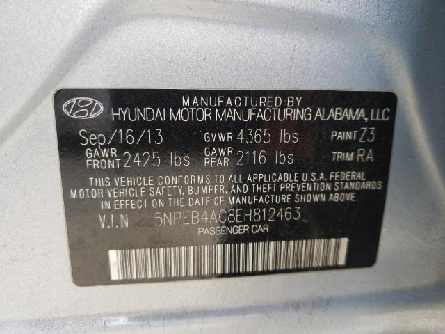 Photo 10 from auction – 2014 HYUNDAI SONOTA with VIN 5NPEB4AC8EH812463