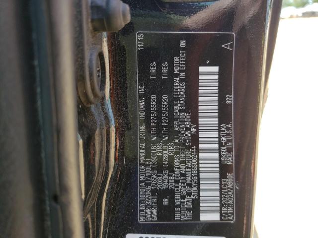 Photo 10 from auction – 2016 TOYOTA SEQUOIA LI with VIN 5TDKY5G18GS062444