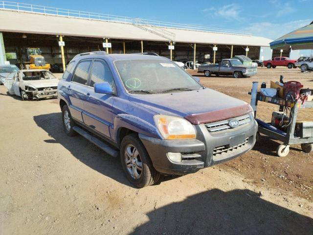 KIA SPORTAGE E 2007 with VIN KNDJF723177368756 - Photo from auction