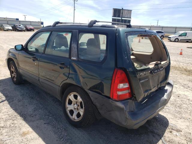 Photo 3 from auction – 2003 SUBARU FORESTER 2 with VIN JF1SG63663H714069