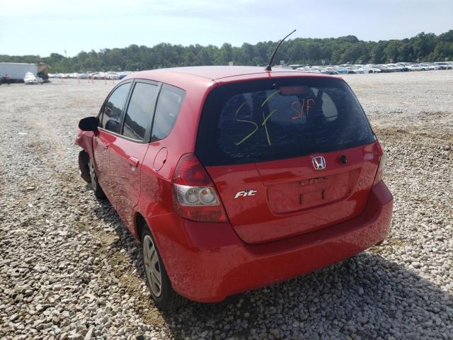 Photo 3 from auction – 2007 HONDA FIT with VIN JHMGD38447S013214