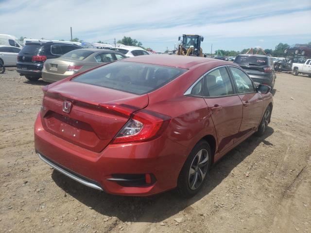 Photo 4 from auction – 2019 HONDA CIVIC LX with VIN 19XFC2F67KE215331