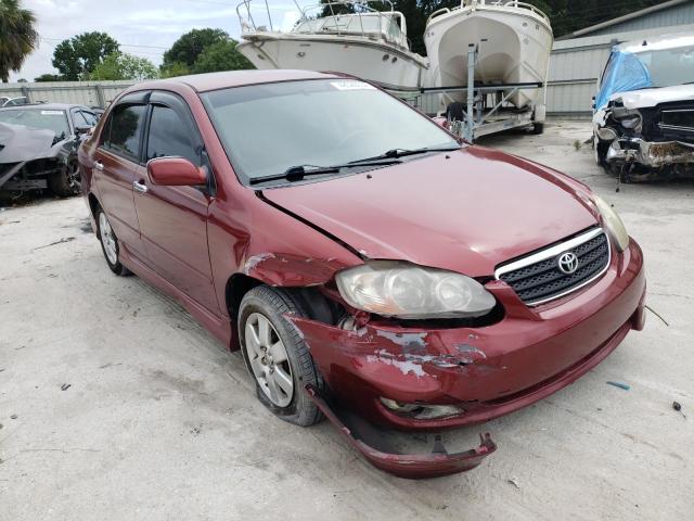 TOYOTA COROLLA CE 2008 with VIN 2T1BR32E38C909070 - Photo from auction