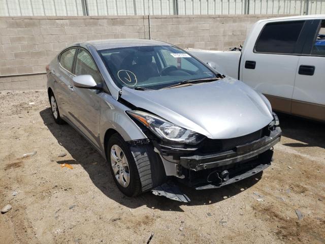 HYUNDAI ELANTRA SE 2016 with VIN KMHDH4AEXGU533919 - Photo from auction
