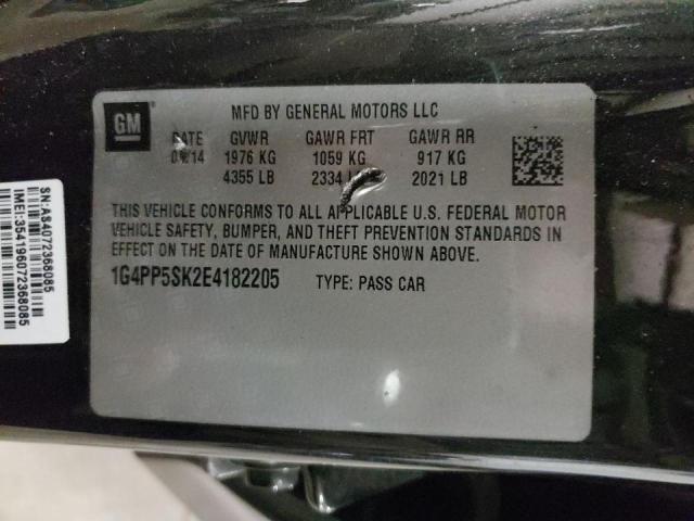 Photo 10 from auction – 2014 BUICK VERANO with VIN 1G4PP5SK2E4182205