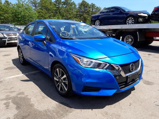 NISSAN VERSA SV 2021 with VIN 3N1CN8EV8ML865411 - Photo from auction