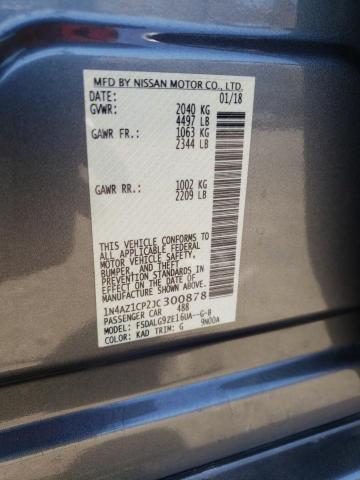 Photo 10 from auction – 2018 NISSAN LEAF S with VIN 1N4AZ1CP2JC300878