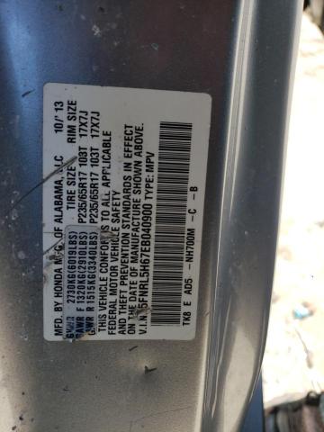 Photo 10 from auction – 2014 HONDA ODYSSEY EX with VIN 5FNRL5H67EB040900