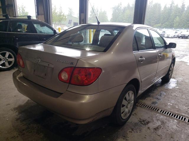 Photo 4 from auction – 2003 TOYOTA COROLLA CE with VIN 2T1BR32E23C135645