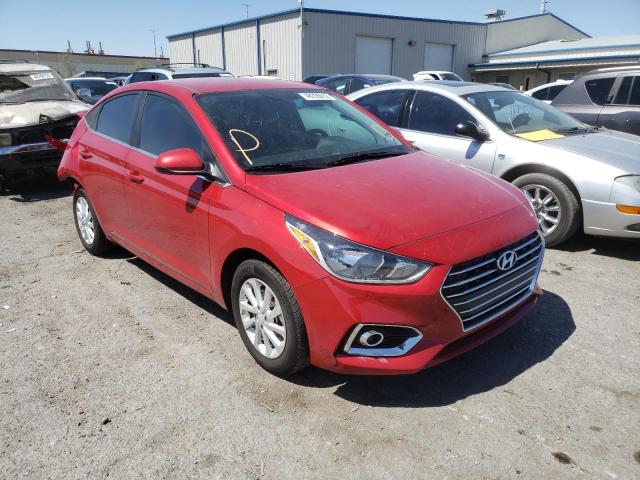 HYUNDAI ACCENT SE 2021 with VIN 3KPC24A62ME136919 - Photo from auction
