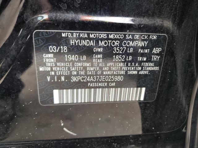 Photo 10 from auction – 2018 HYUNDAI ACCENT SE with VIN 3KPC24A37JE025980
