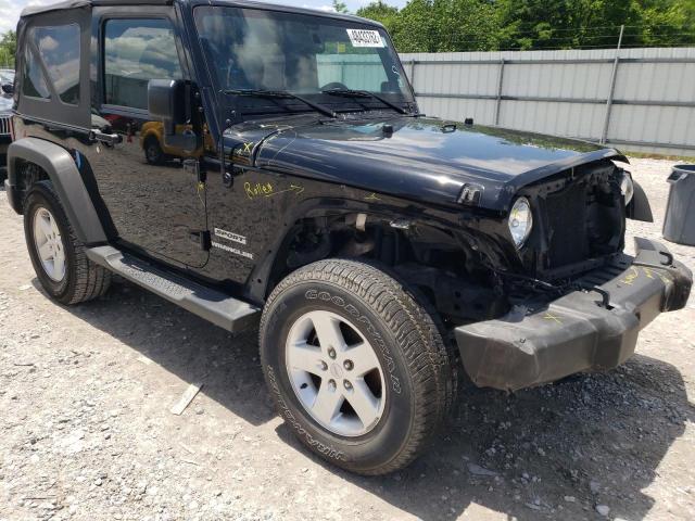 JEEP WRANGLER S 2015 with VIN 1C4AJWAG8FL719665 - Photo from auction