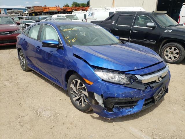 HONDA CIVIC EX 2017 with VIN 19XFC2F71HE072605 - Photo from auction