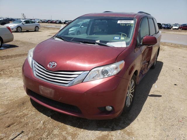 Photo 2 from auction – 2015 TOYOTA SIENNA XLE with VIN 5TDYK3DC2FS610362