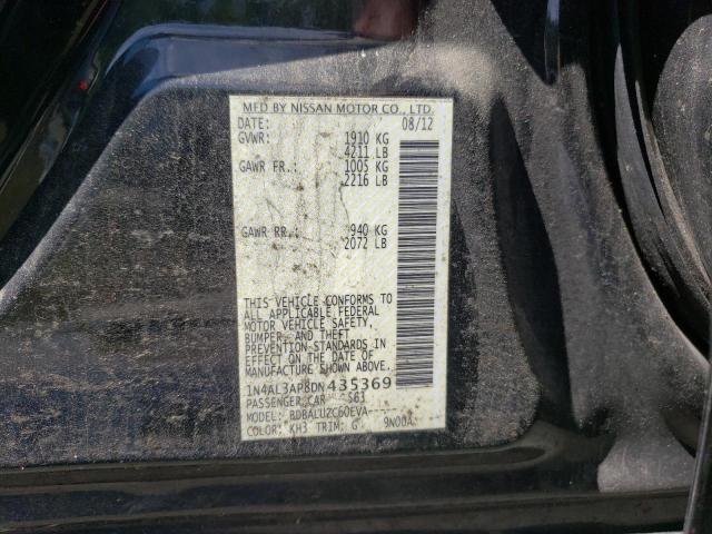 Photo 10 from auction – 2013 NISSAN ALTIMA 2.5 with VIN 1N4AL3AP8DN435369