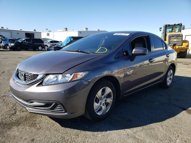 Photo 2 from auction – 2015 HONDA CIVIC LX with VIN 19XFB2F56FE268201