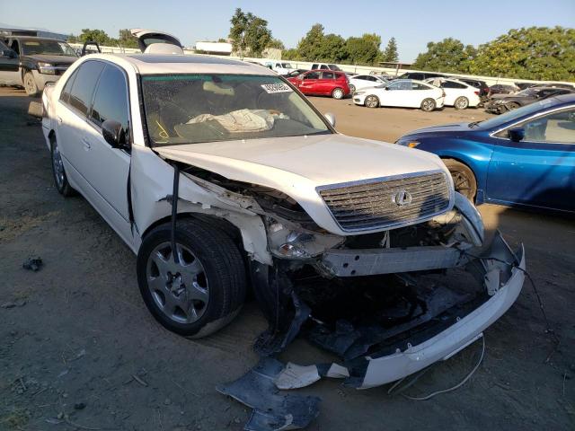 LEXUS LS 430 2003 with VIN JTHBN30F930115988 - Photo from auction