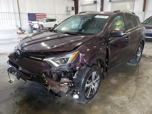 Photo 2 from auction – 2017 TOYOTA RAV4 XLE with VIN 2T3RFREV4HW594453