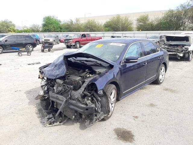 Photo 2 from auction – 2015 VOLKSWAGEN PASSAT SE with VIN 1VWBT7A35FC024557